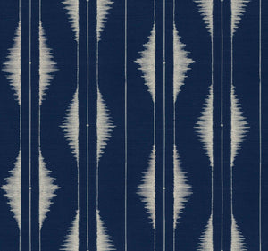 Coordonné Berber Azilal Embroidery Ultramarine behang B00426 - LAB COLOUR THE WORLD