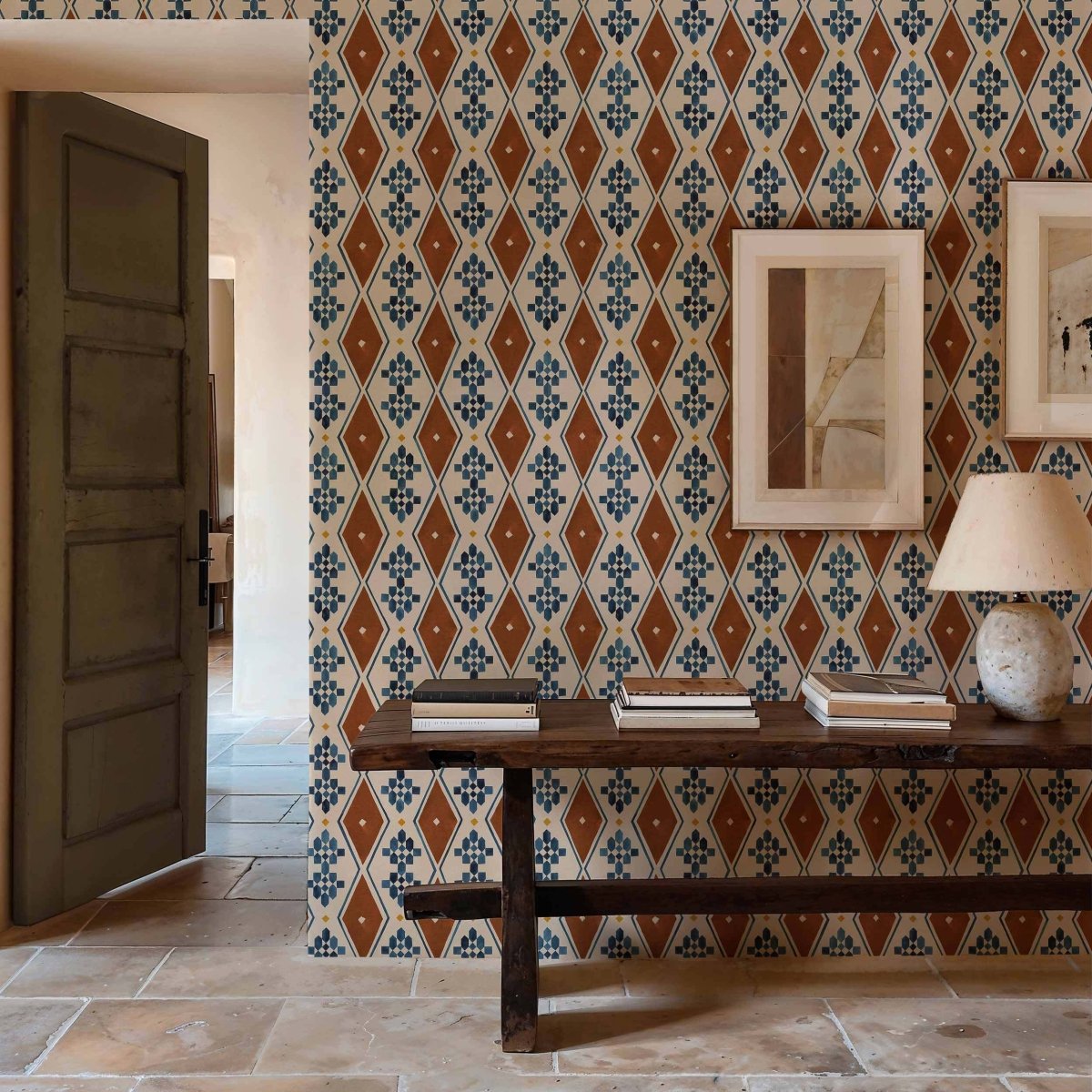 Coordonné Berber Beldi Rugs Clay behang B00450 - LAB COLOUR THE WORLD