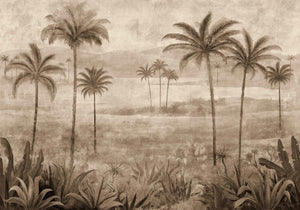 Coordonné Berber Draa Palms Bone behang B00455 - LAB COLOUR THE WORLD