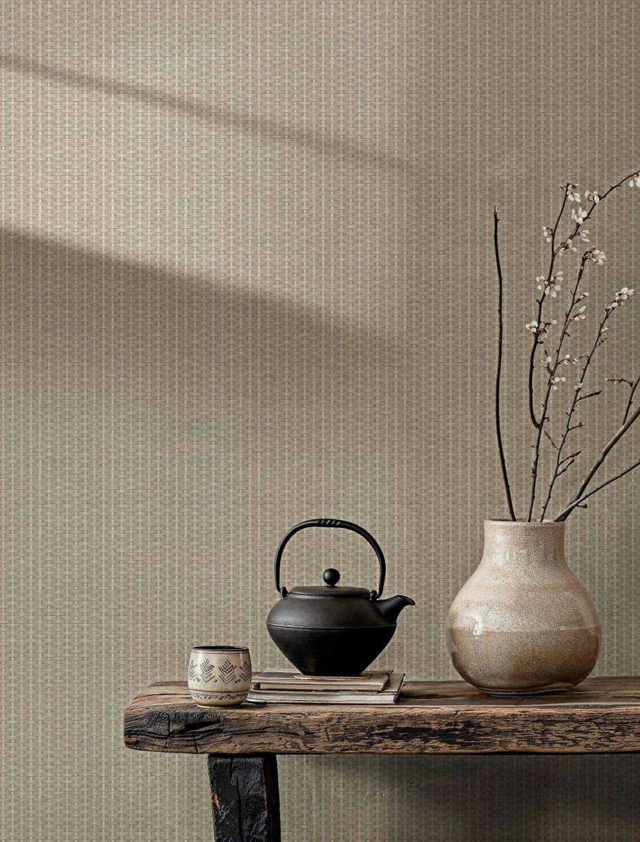 Coordonné Berber Kuba Raffia behang B00444 - LAB COLOUR THE WORLD