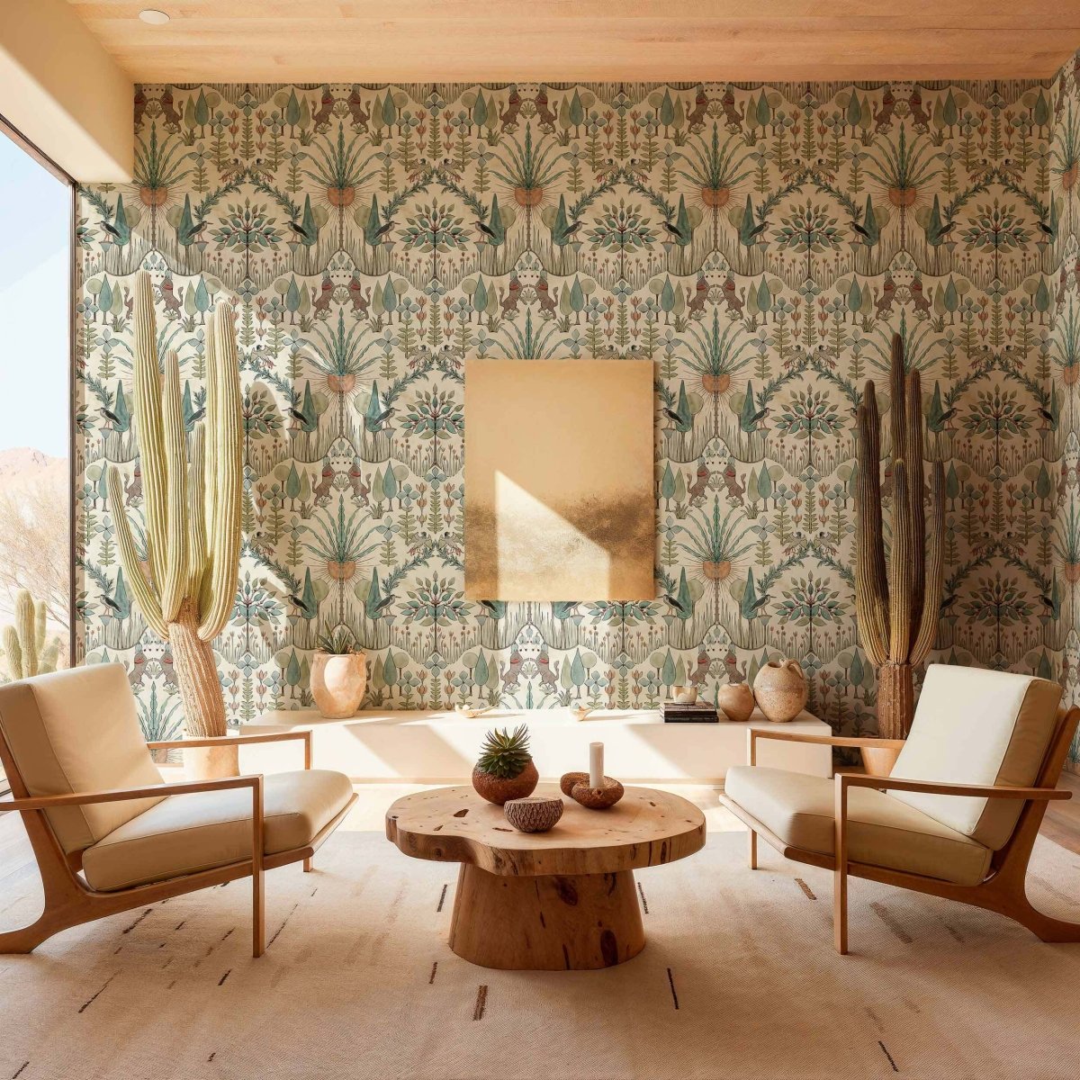 Coordonné Berber Oasis Villa behang B00434 - LAB COLOUR THE WORLD