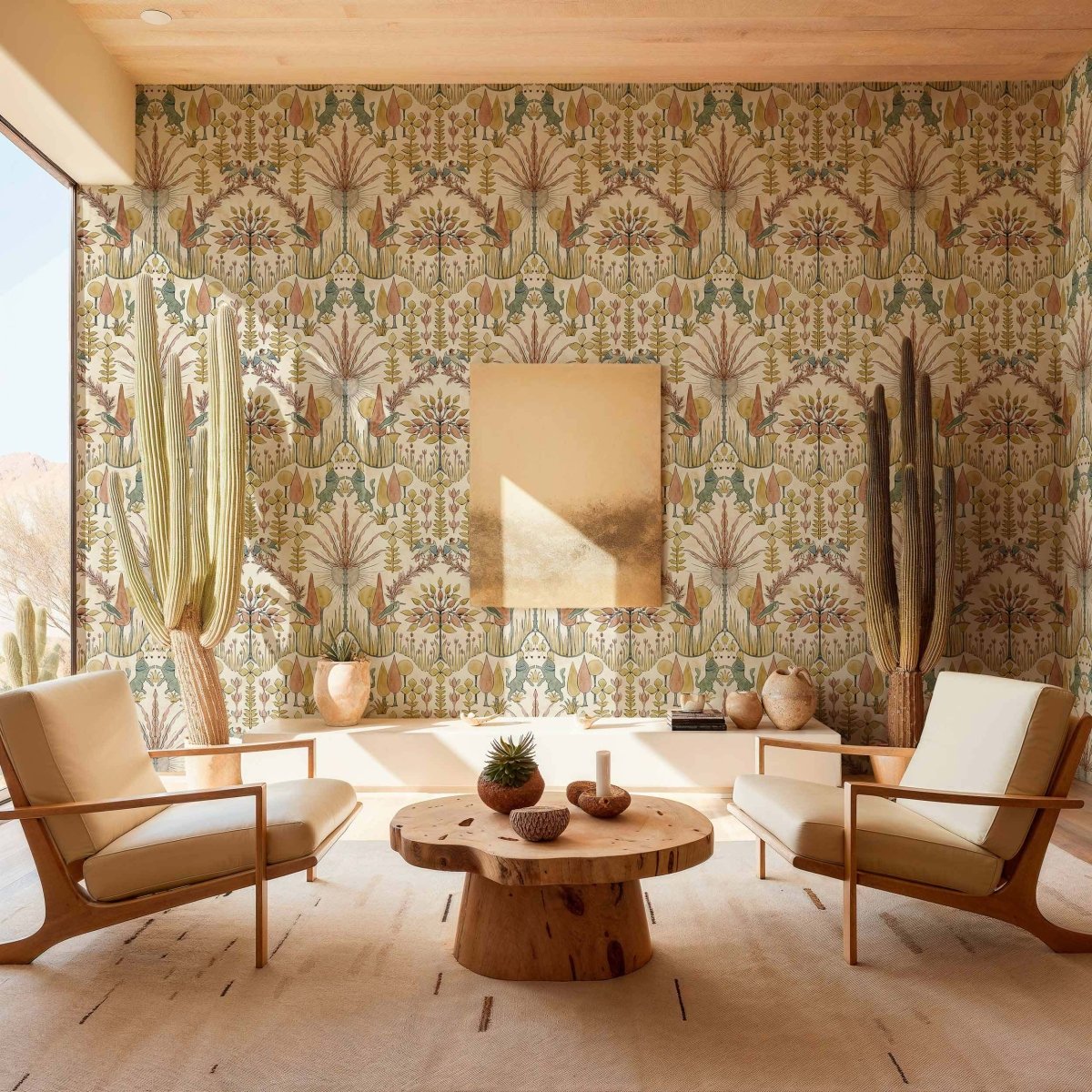 Coordonné Berber Oasis Villa behang B00436 - LAB COLOUR THE WORLD