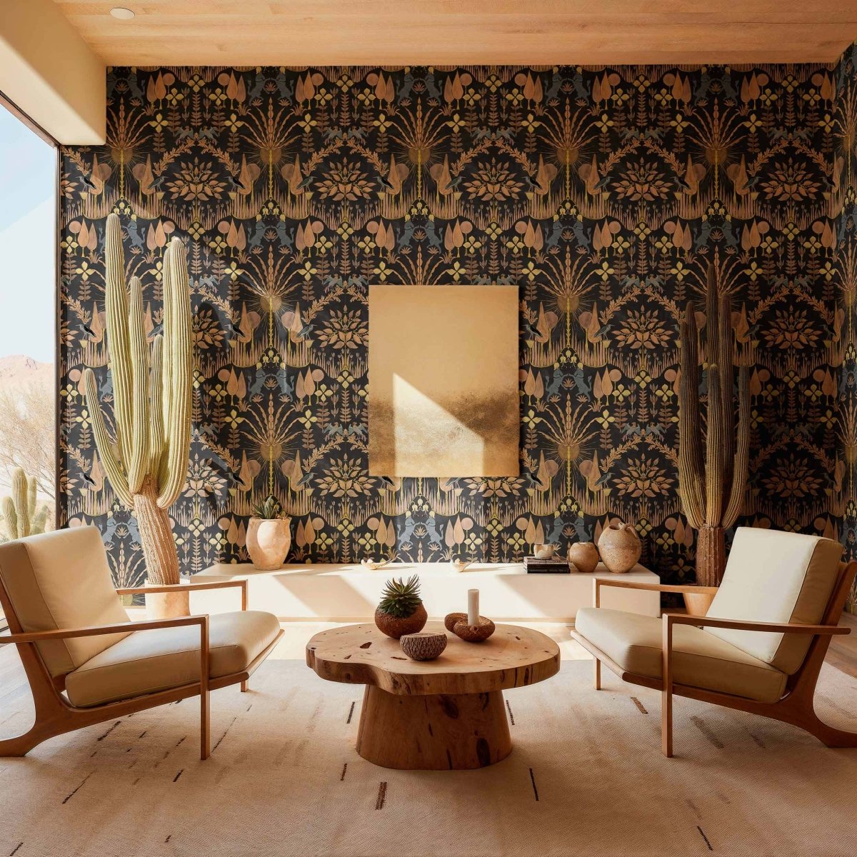 Coordonné Berber Oasis Villa behang B00438 - LAB COLOUR THE WORLD