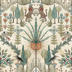 Coordonné Berber Oasis Villa Emerald behang B00434 - LAB COLOUR THE WORLD