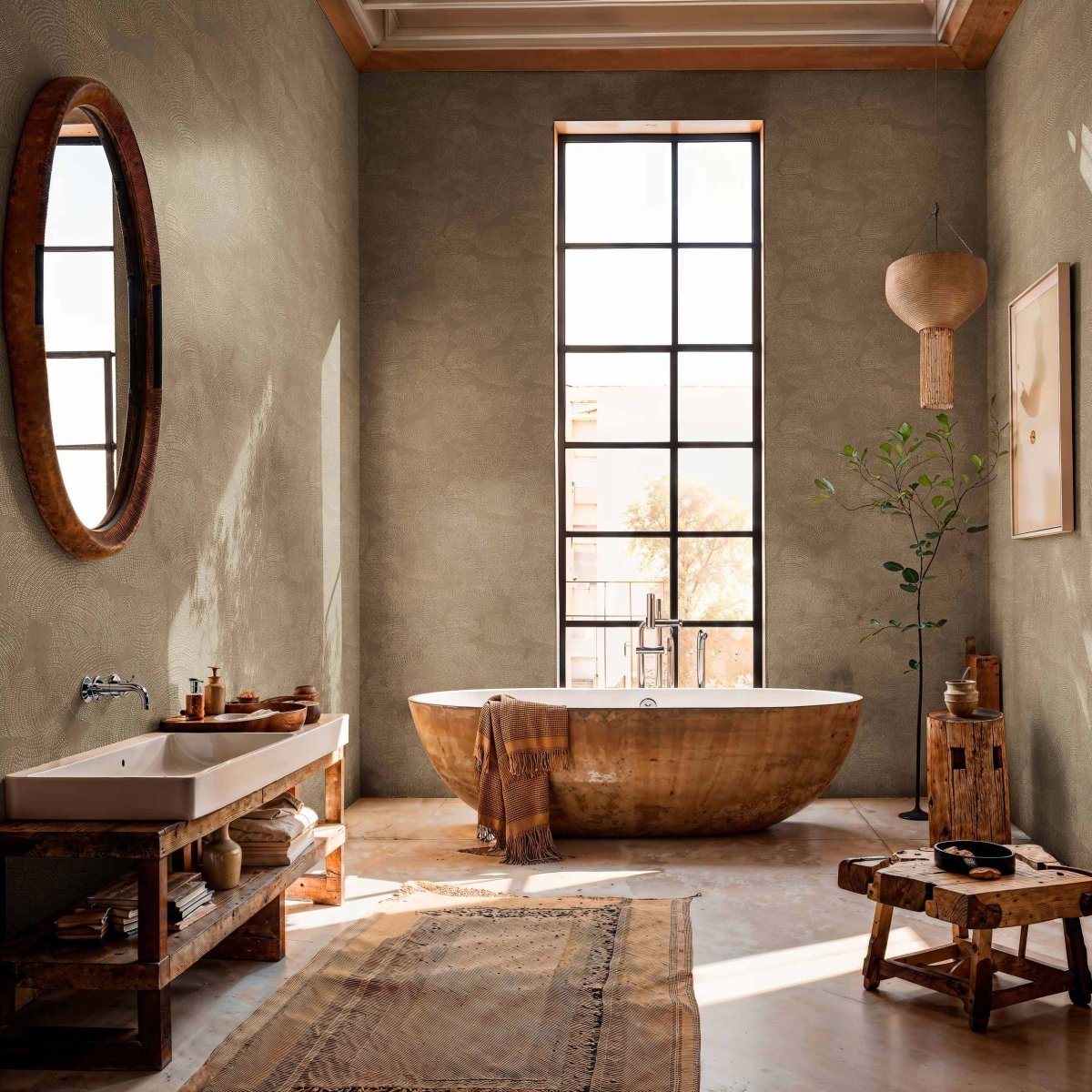 Coordonné Berber Rif Relief Stone behang B00408 - LAB COLOUR THE WORLD