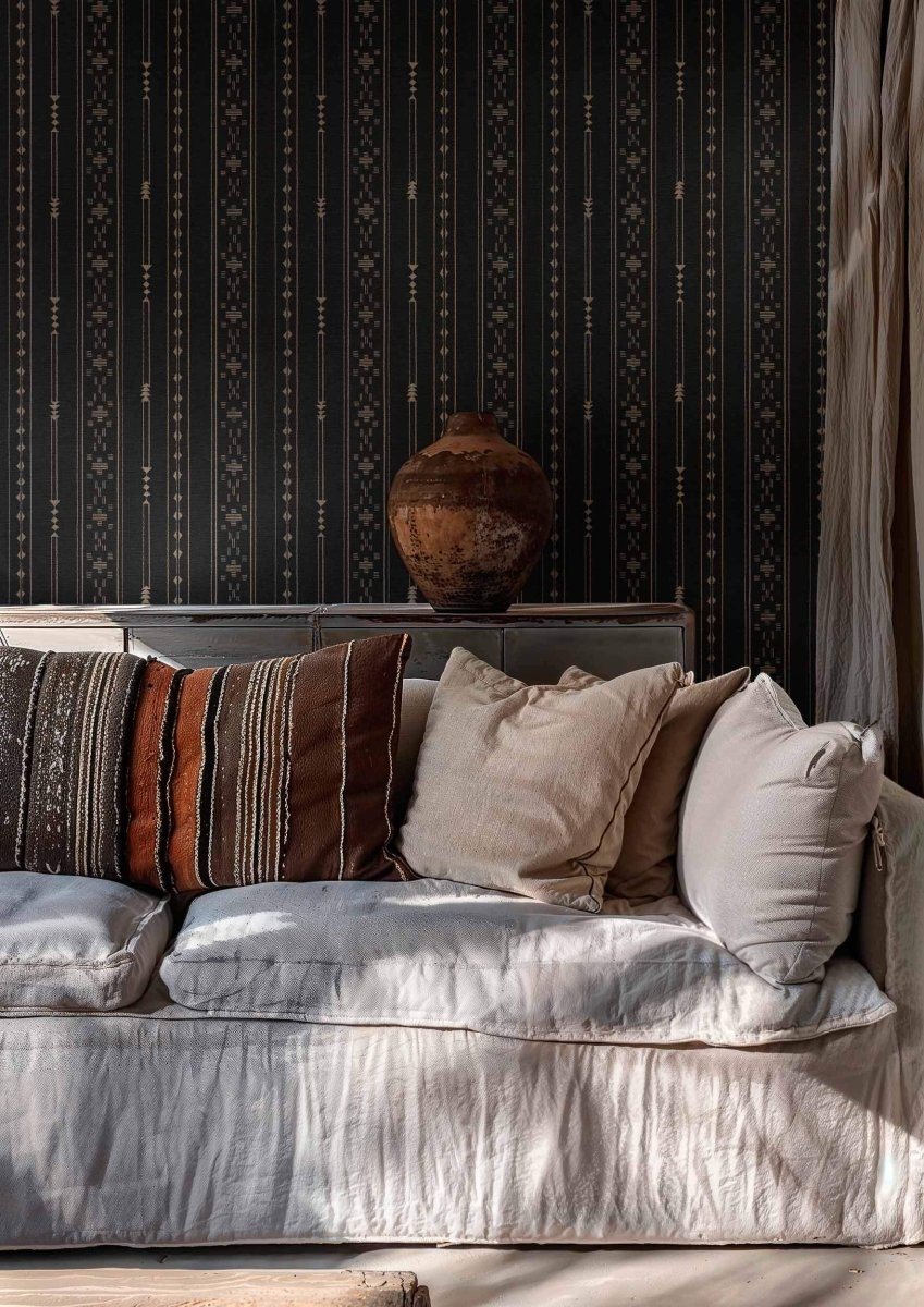 Coordonné Berber Tifinagh Script Night behang B00417 - LAB COLOUR THE WORLD