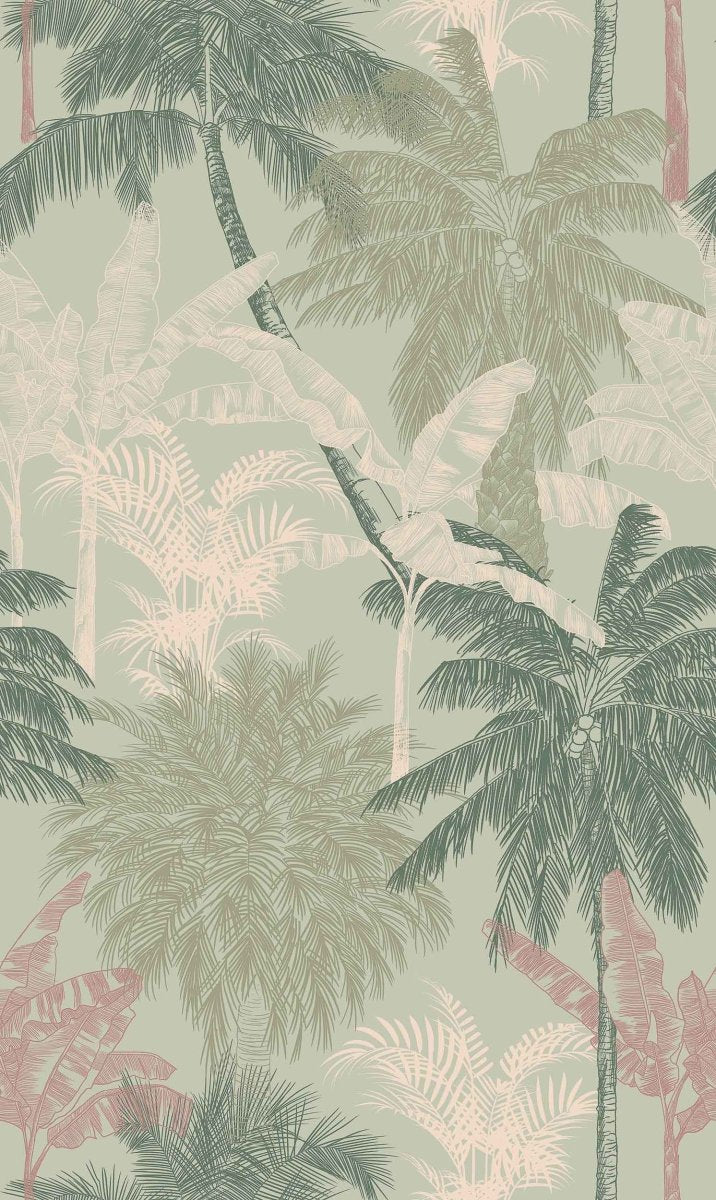 Coordonné Brazil Palms behang 9900010 - LAB COLOUR THE WORLD