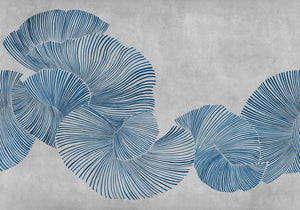 Coordonné Central Saint Martins – Rest Time Diving moment Blue behang A00943 - LAB COLOUR THE WORLD