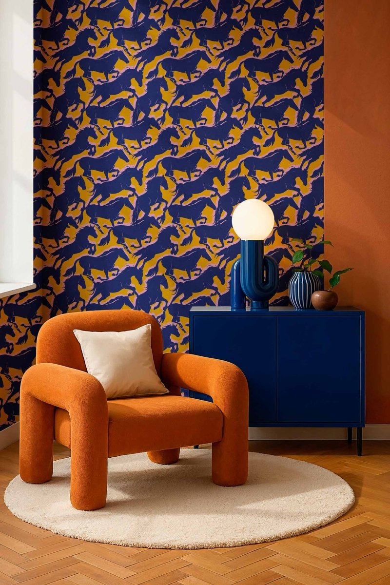 Coordonné Coco Dávez Colortherapills Galope behang C00107 - LAB COLOUR THE WORLD