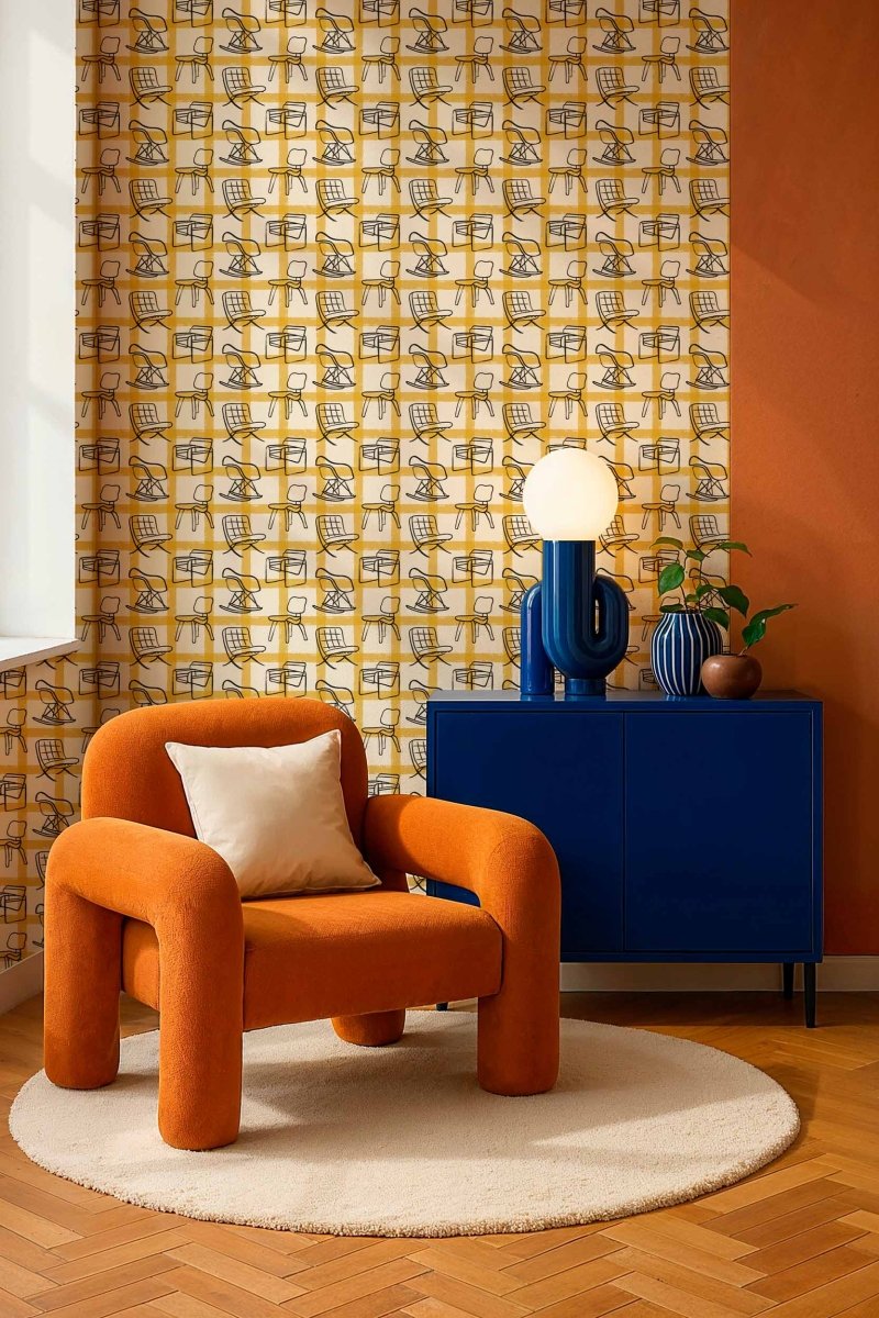 Coordonné Coco Dávez Colortherapills Icónicos behang C00120 - LAB COLOUR THE WORLD