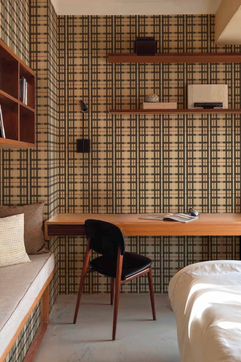 Coordonné Cotswolds, Ybarra & Serret for Coordonné Clan - s - Check behang YSP0508 - LAB COLOUR THE WORLD