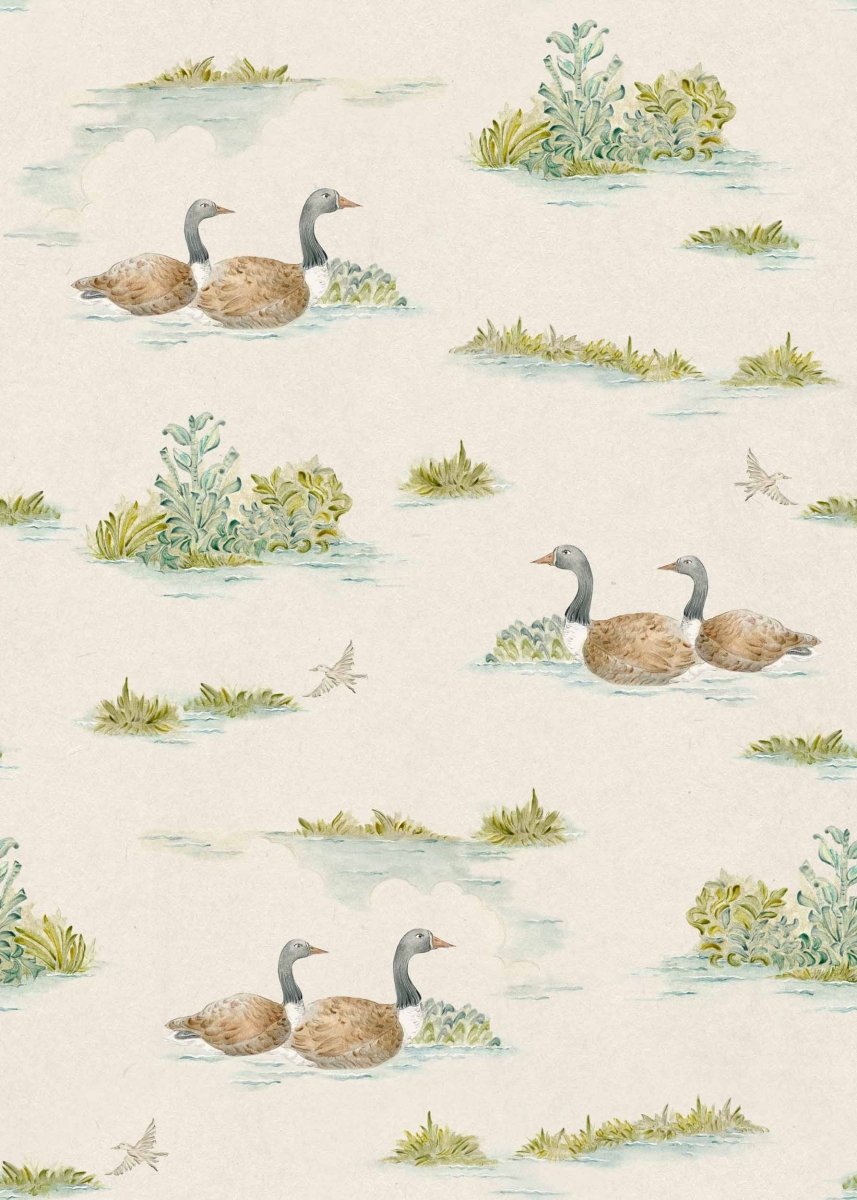 Coordonné Cotswolds, Ybarra & Serret for Coordonné Mallard - Duck behang YSP0534 - LAB COLOUR THE WORLD