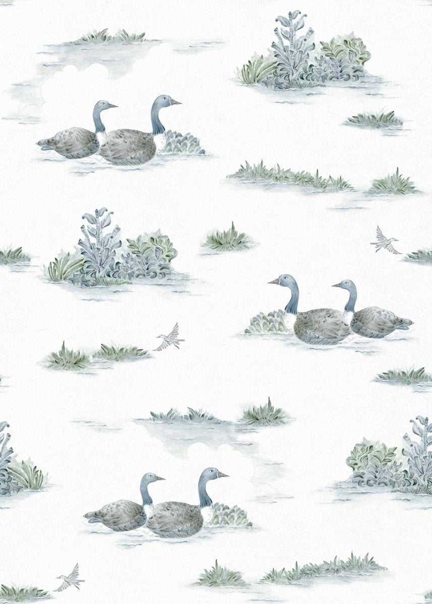 Coordonné Cotswolds, Ybarra & Serret for Coordonné Mallard - Duck behang YSP0537 - LAB COLOUR THE WORLD