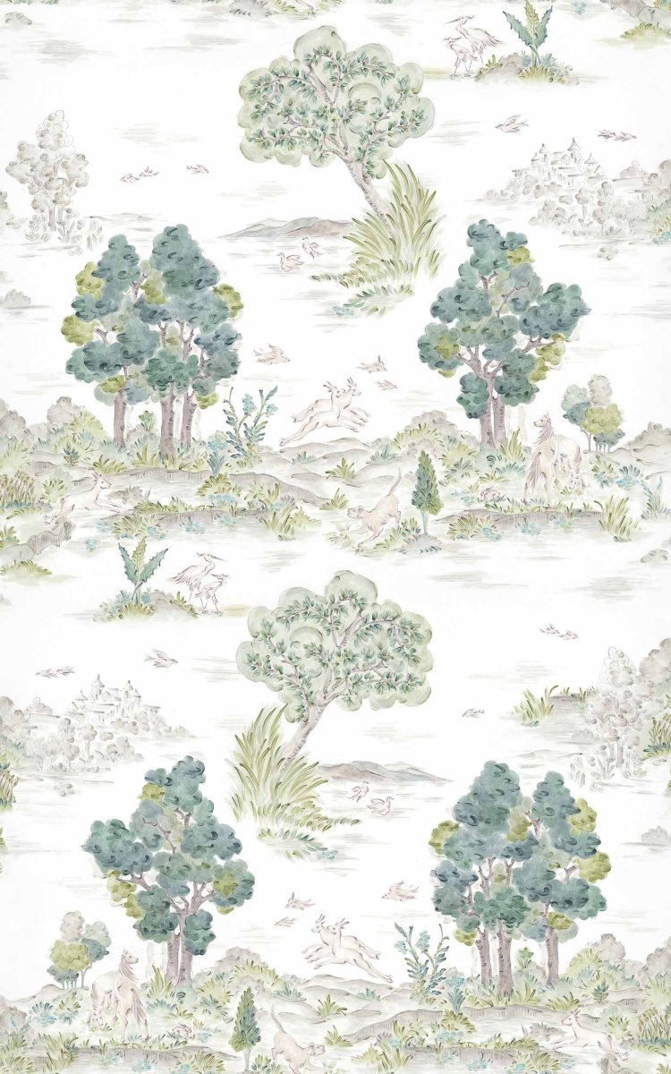 Coordonné Cotswolds, Ybarra & Serret for Coordonné Royal - Oak behang YSP0511 - LAB COLOUR THE WORLD