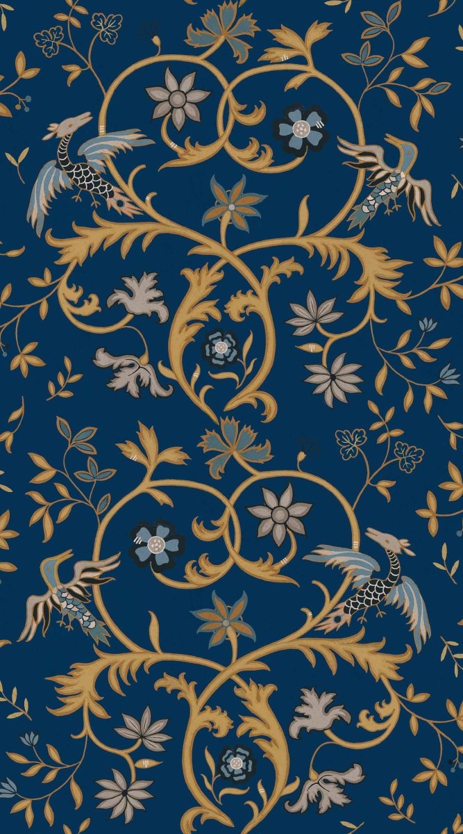 Coordonné Damaskus Antwerp Damask behang D00142 - LAB COLOUR THE WORLD