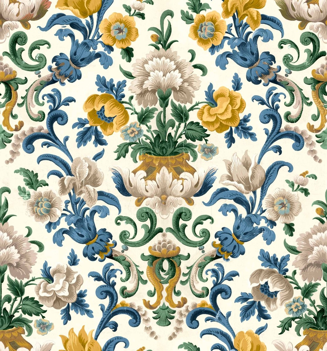 Coordonné Damaskus Aranjuez Damask behang D00129 - LAB COLOUR THE WORLD