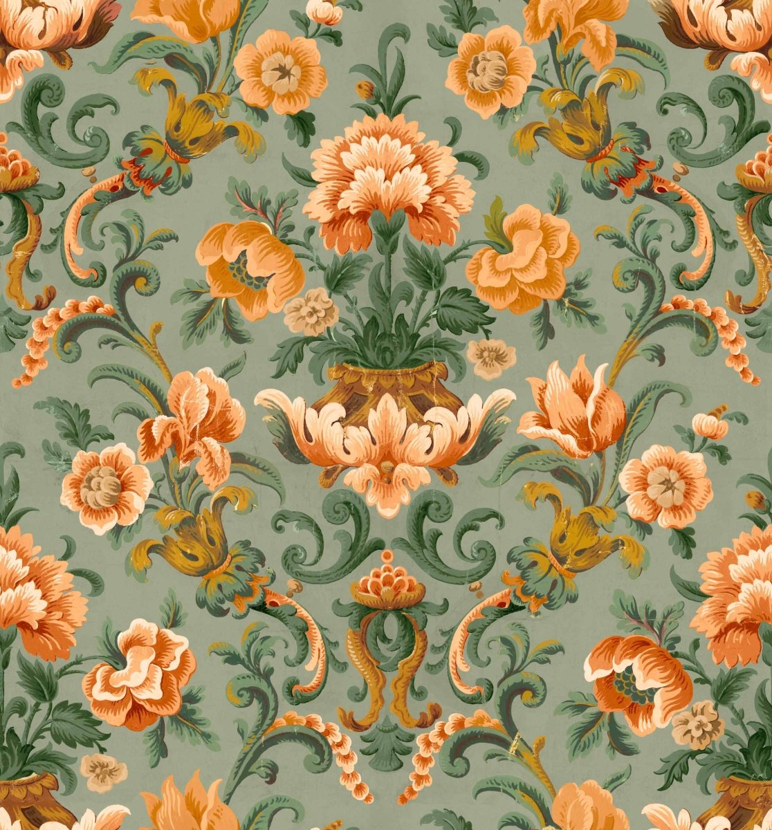 Coordonné Damaskus Aranjuez Damask behang D00131 - LAB COLOUR THE WORLD