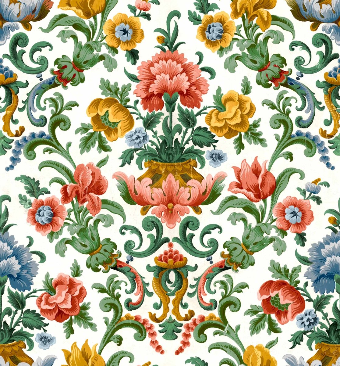 Coordonné Damaskus Aranjuez Damask behang D00132 - LAB COLOUR THE WORLD