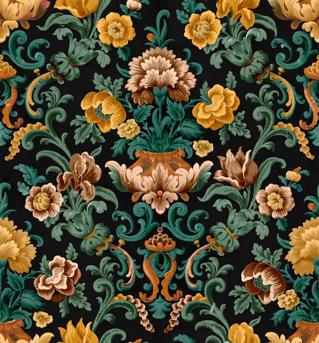 Coordonné Damaskus Aranjuez Damask behang D00134 - LAB COLOUR THE WORLD