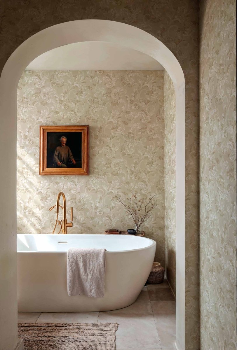 Coordonné Damaskus Byzantine Damask behang D00126 - LAB COLOUR THE WORLD