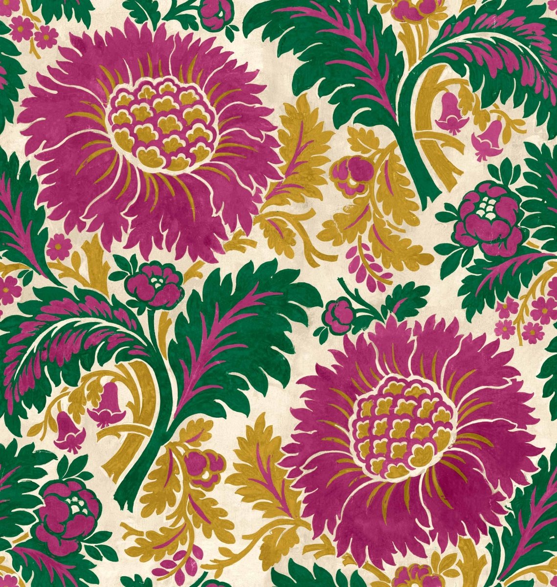 Coordonné Damaskus Chinese Damask behang D00102 - LAB COLOUR THE WORLD