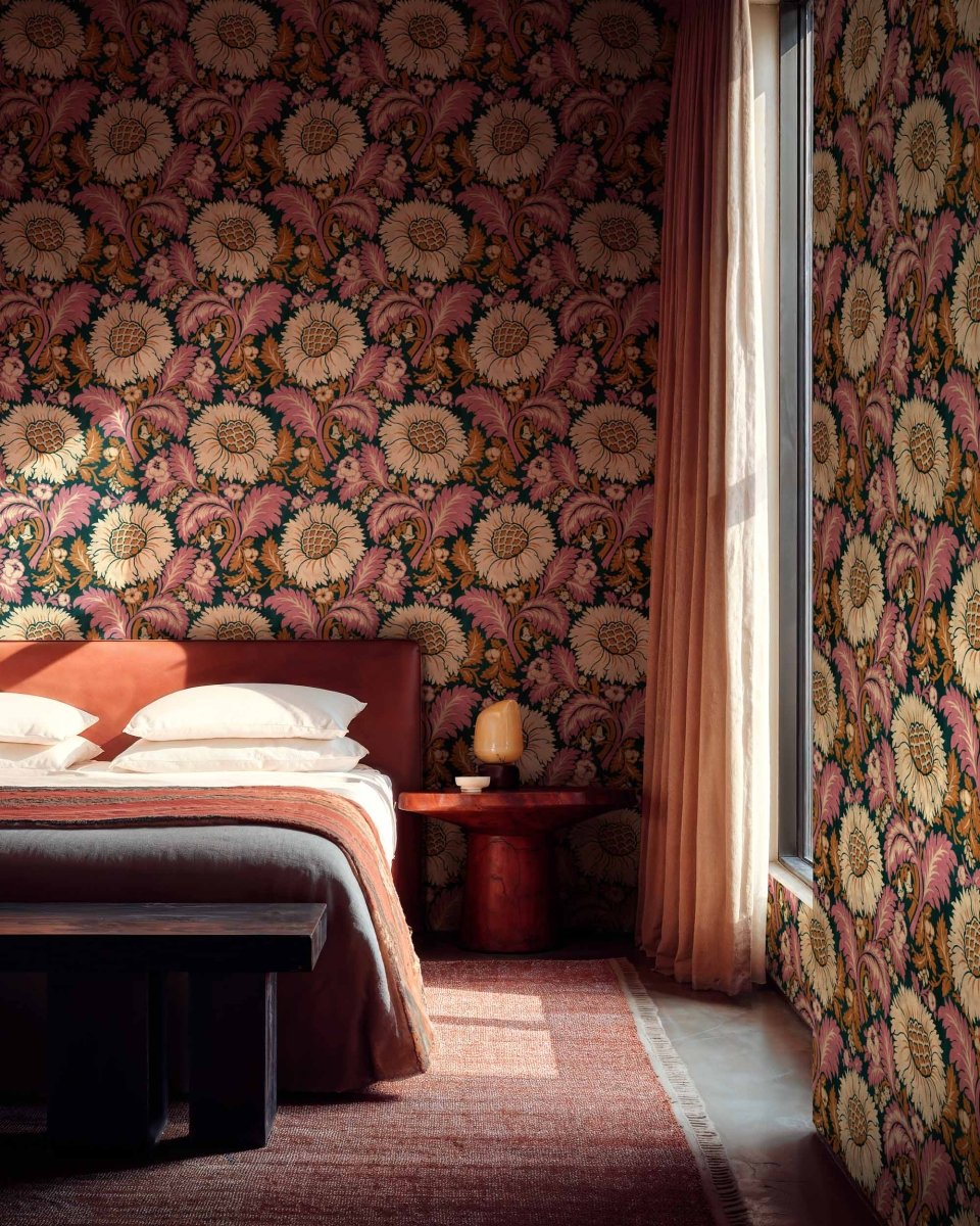 Coordonné Damaskus Chinese Damask behang D00103 - LAB COLOUR THE WORLD