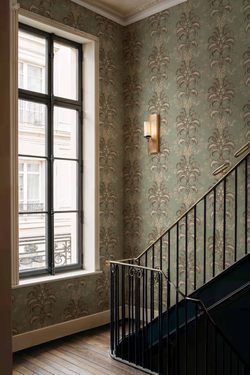 Coordonné Damaskus French Damask behang D00136 - LAB COLOUR THE WORLD