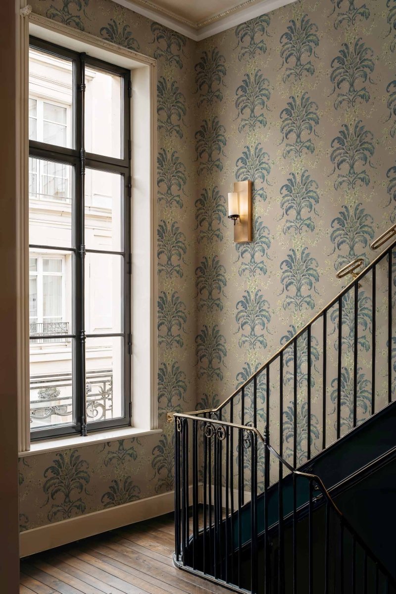 Coordonné Damaskus French Damask behang D00137 - LAB COLOUR THE WORLD
