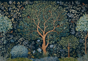 Coordonné Damaskus Varanasi Tree behang D00154 - LAB COLOUR THE WORLD