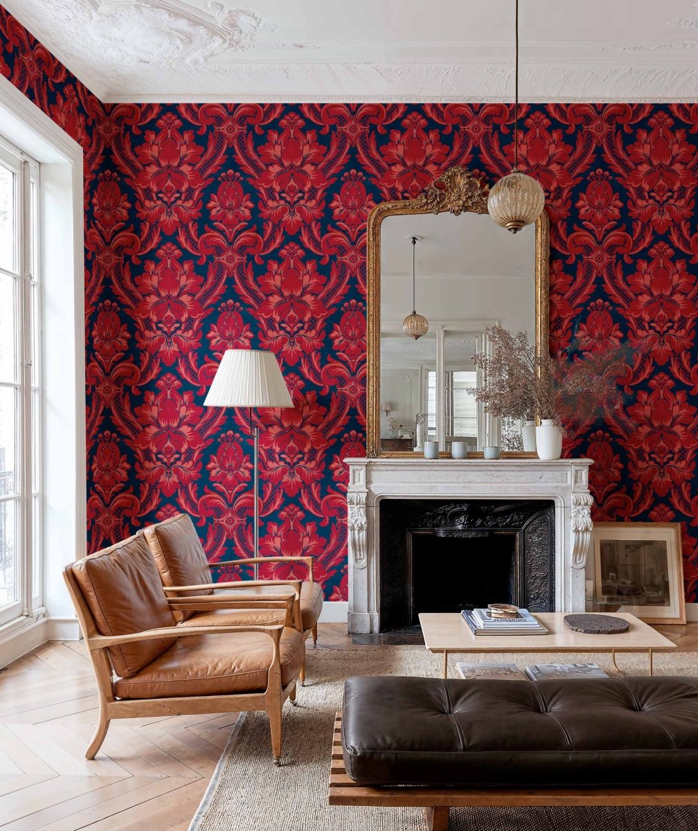 Coordonné Damaskus Venetian Damask behang D00110 - LAB COLOUR THE WORLD