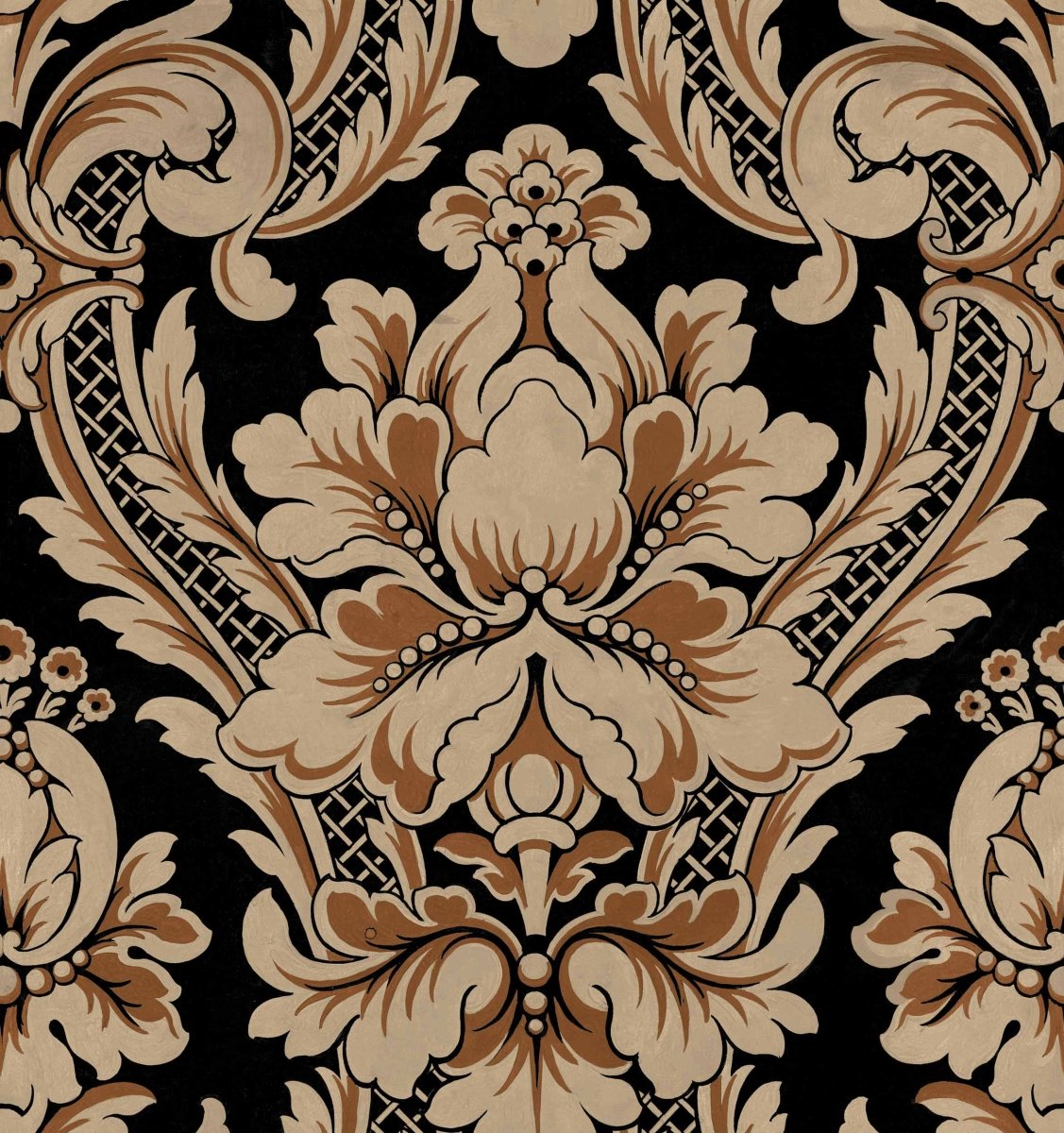 Coordonné Damaskus Venetian Damask behang D00111 - LAB COLOUR THE WORLD