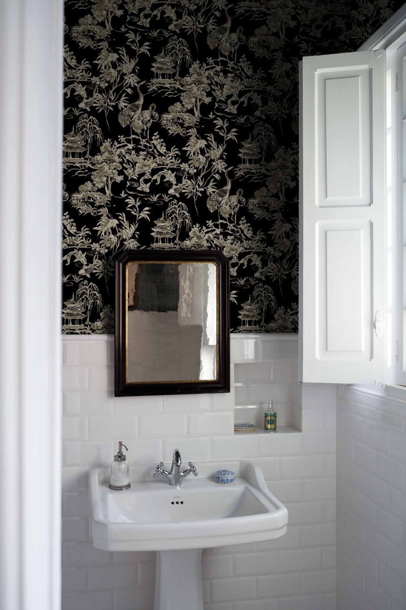 Coordonné Forbidden City Ming Pagoda Onyx behang B00142 - LAB COLOUR THE WORLD