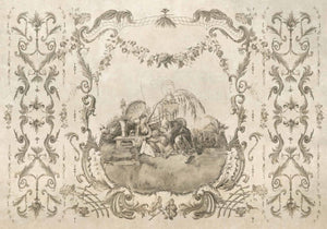 Coordonné Forbidden City Ming Portrait Nacre behang B00160 - LAB COLOUR THE WORLD