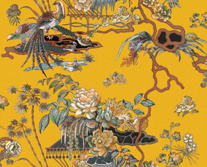 Coordonné Forbidden City Sacred Pheasants behang B00114 - LAB COLOUR THE WORLD