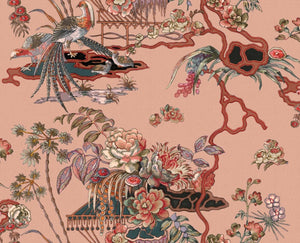 Coordonné Forbidden City Sacred Pheasants behang B00116 - LAB COLOUR THE WORLD