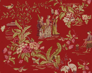 Coordonné Forbidden City Tang Walk behang B00101 - LAB COLOUR THE WORLD