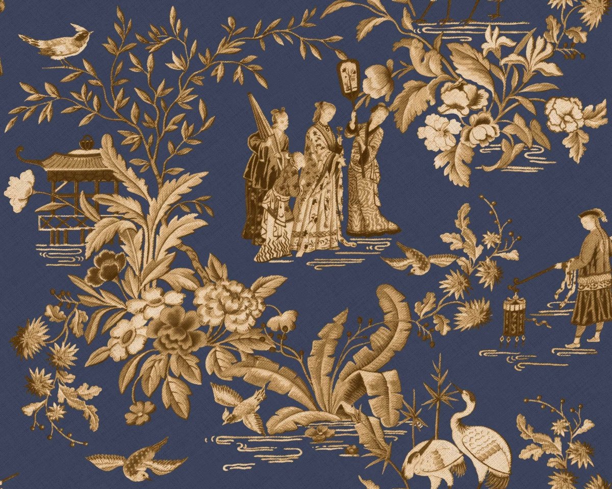 Coordonné Forbidden City Tang Walk behang B00105 - LAB COLOUR THE WORLD