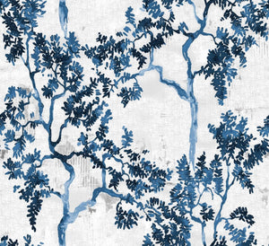 Coordonné Forbidden City Willow Poem behang B00107 - LAB COLOUR THE WORLD