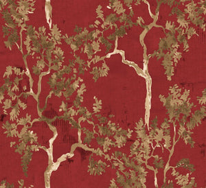Coordonné Forbidden City Willow Poem behang B00110 - LAB COLOUR THE WORLD
