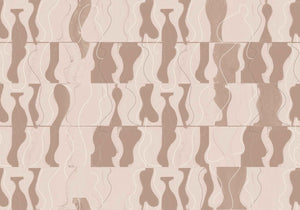 Coordonné Geo Archeological Sand behang A00108 - LAB COLOUR THE WORLD