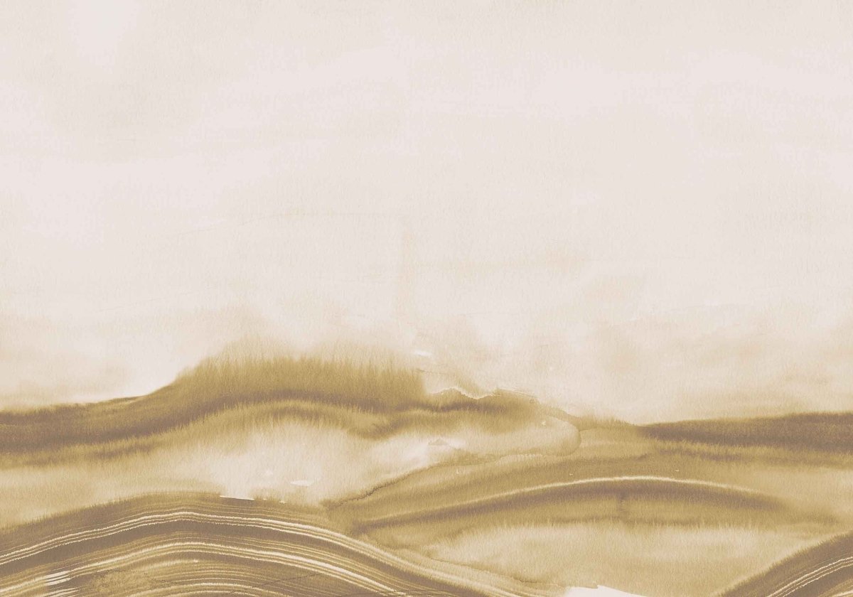 Coordonné Geo Atmospheric Haze Amber behang A00163 - LAB COLOUR THE WORLD