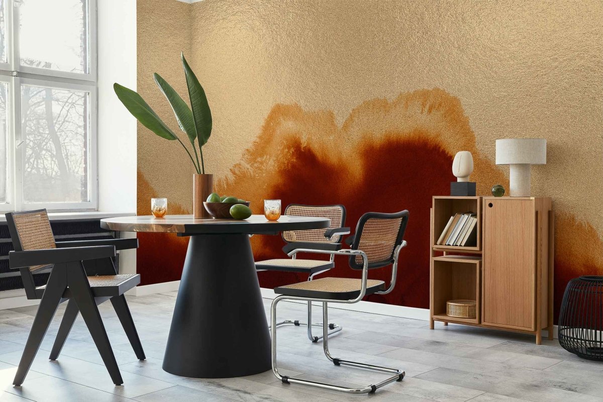Coordonné Geo Coral Reefs Metallics behang A00123 - LAB COLOUR THE WORLD