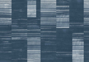 Coordonné Geo Earth Layers Sapphire behang A00157 - LAB COLOUR THE WORLD