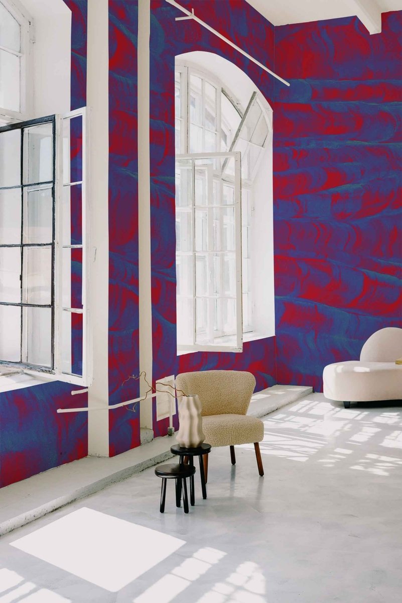 Coordonné Geo Sand Waves Magma behang A00104 - LAB COLOUR THE WORLD