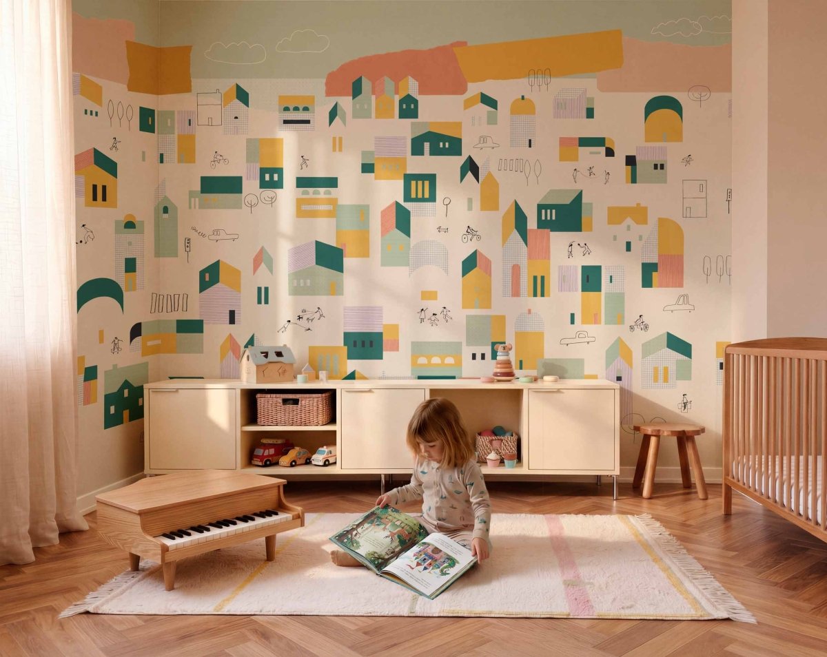 Coordonné Hometown Behang D00382 - LAB COLOUR THE WORLD