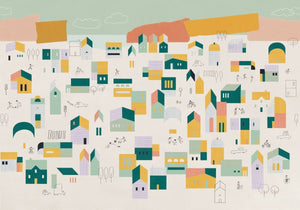 Coordonné Hometown Behang D00382 - LAB COLOUR THE WORLD