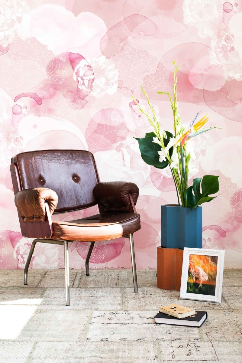 Coordonné Iconics Lara Costafreda - Rose behang 4800071 - LAB COLOUR THE WORLD