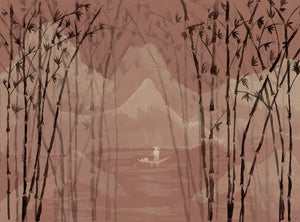 Coordonné Iconics Sakura - Bamboo behang 8706801 - LAB COLOUR THE WORLD