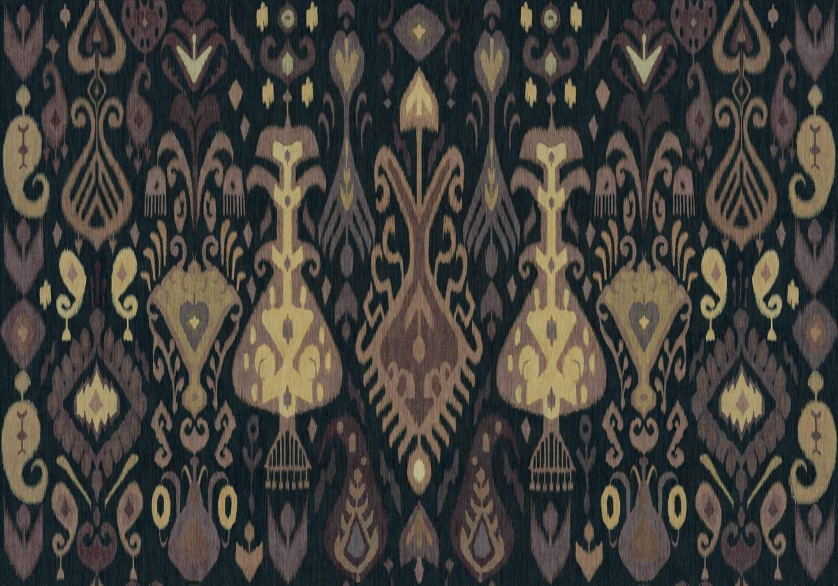 Coordonné Ikart Boho Black behang A00846 - LAB COLOUR THE WORLD