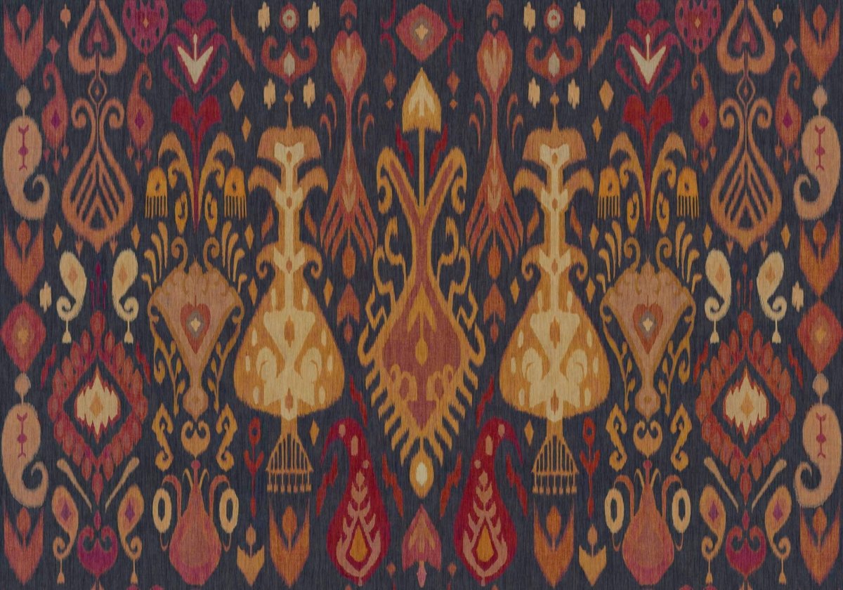 Coordonné Ikart Boho Navy behang A00845 - LAB COLOUR THE WORLD